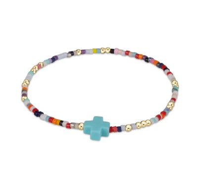 Hope Unwritten Signature Cross Bracelet Hot Mess