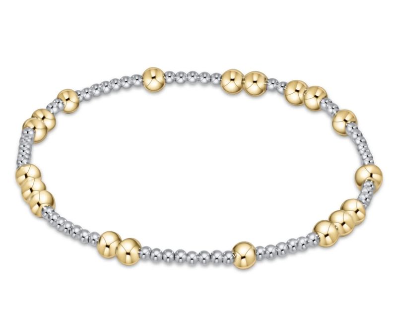 Hope Unwritten Mixed Metal Bracelet 5mm