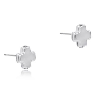 Signature Cross Sterling Stud