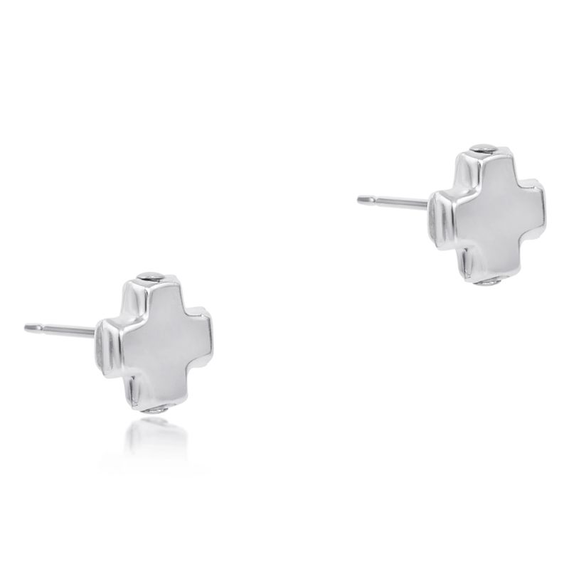 Signature Cross Sterling Stud
