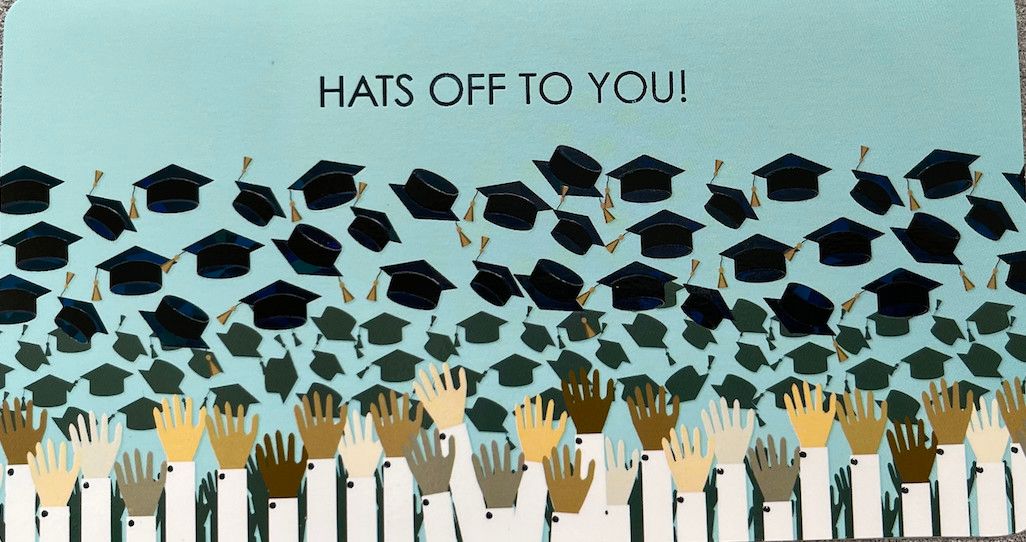 Hats Off To You ! Graduation - Money Holder