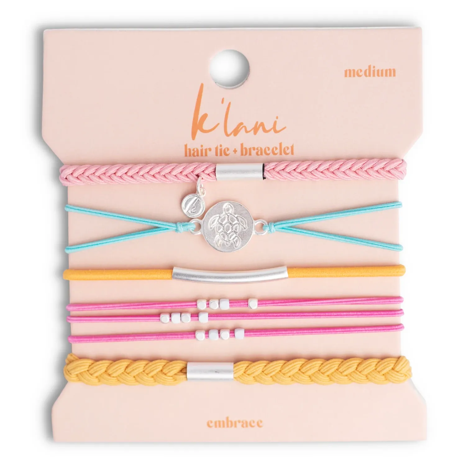 Embrace Hair Tie Bracelet Set