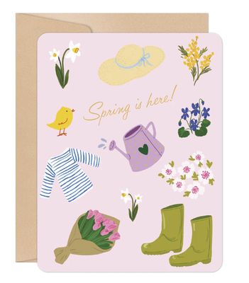 Accessorize Accordingly Happy Spring Card