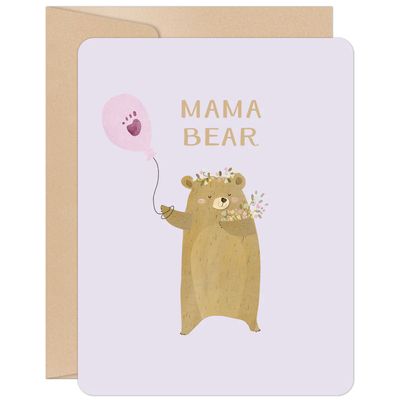 Mama Bear Mother's Day Card
