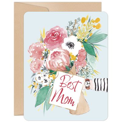 Best Mom Mother's Day Card