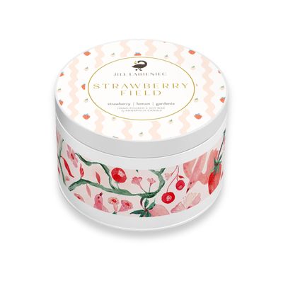 Strawberry Field Travel Candle