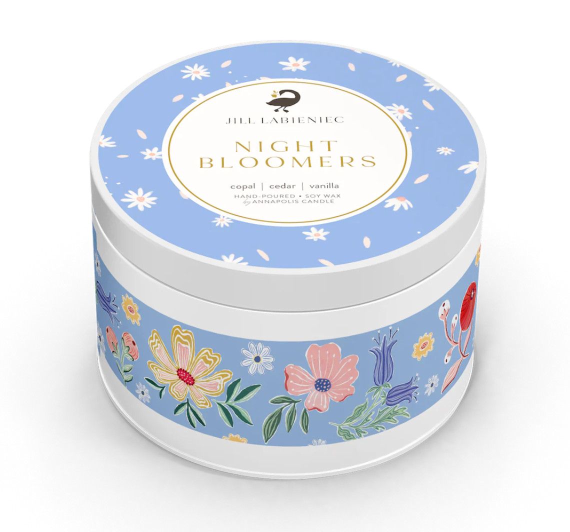 Night Blooms Travel Candle