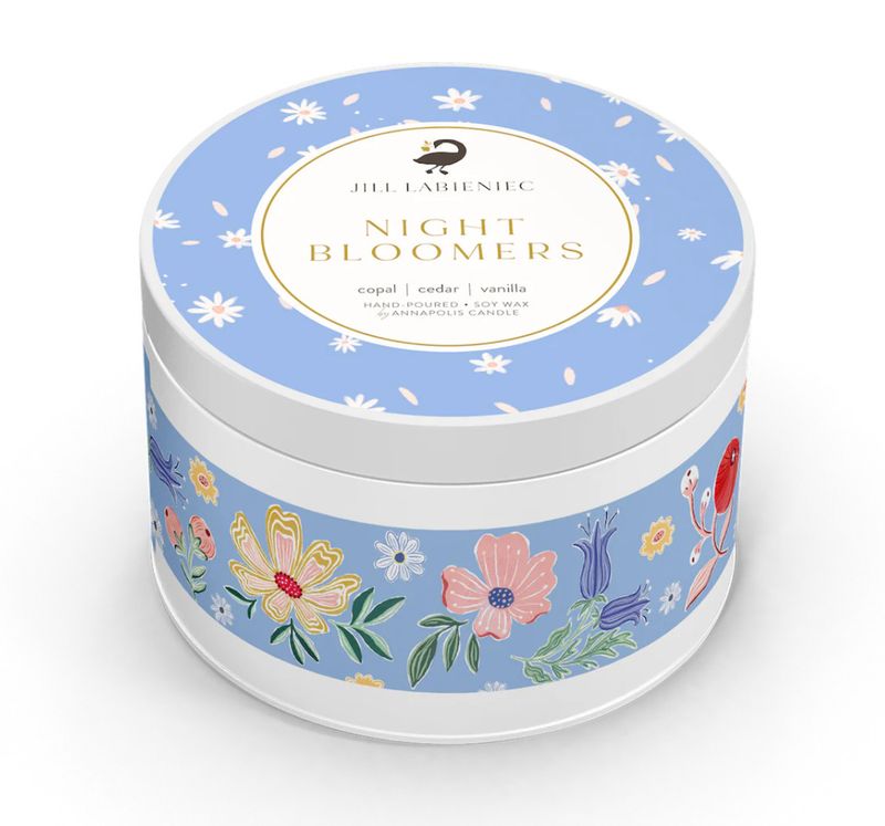 Night Blooms Travel Candle