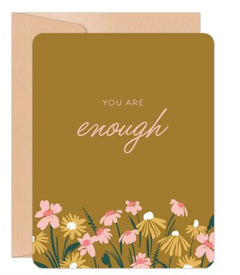 You Are Enough Card