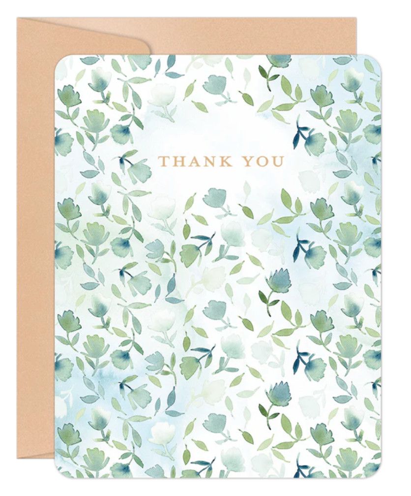 Thank You Blank Card