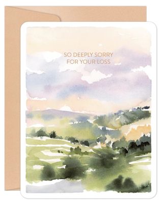 So Deeply Sorry for Your Loss