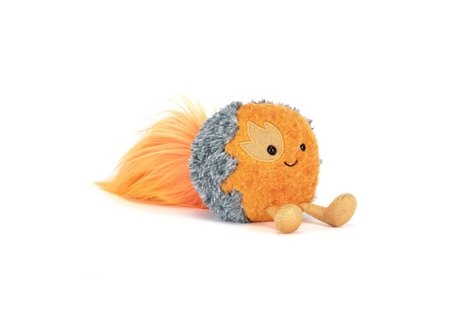 Amuseables Space Comet plush with soft texture and trailing tail, a whimsical space-themed stuffed toy