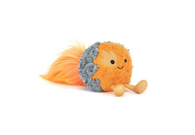 Amuseables Space Comet plush with soft texture and trailing tail, a whimsical space-themed stuffed toy
