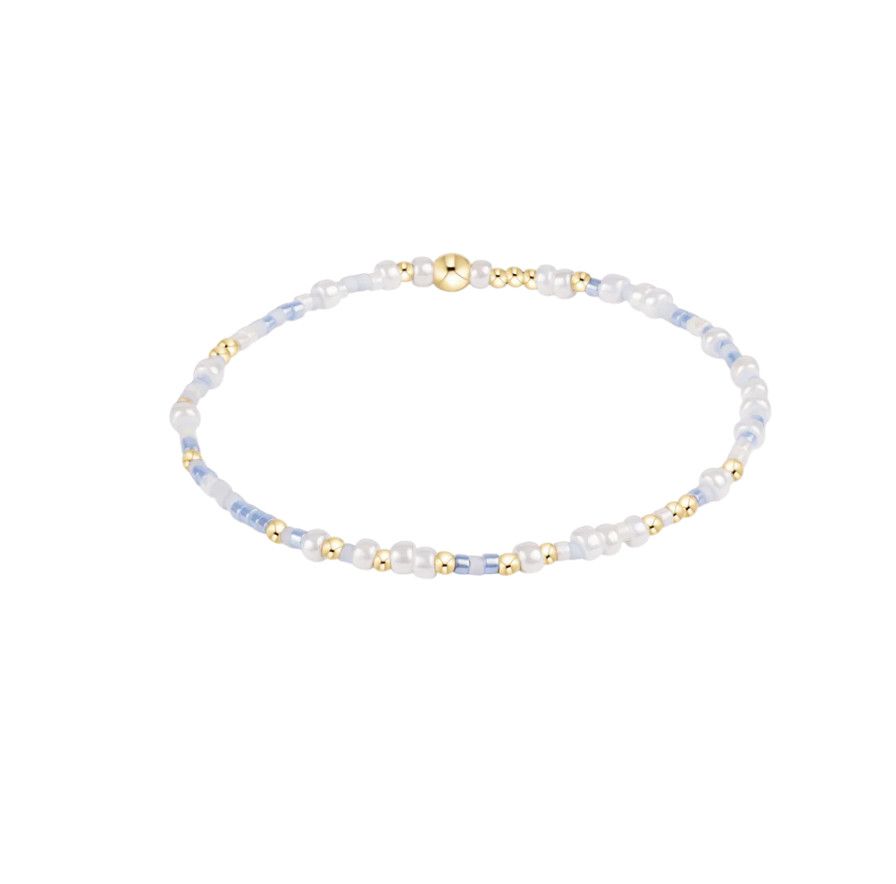 enewton Extends Hope Unwritten bracelet with signature bead design and gold accents for effortless everyday stacking
