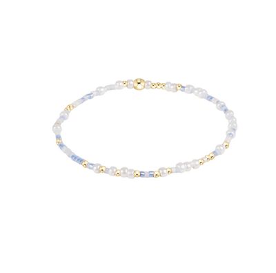 enewton Extends Hope Unwritten bracelet with signature bead design and gold accents for effortless everyday stacking
