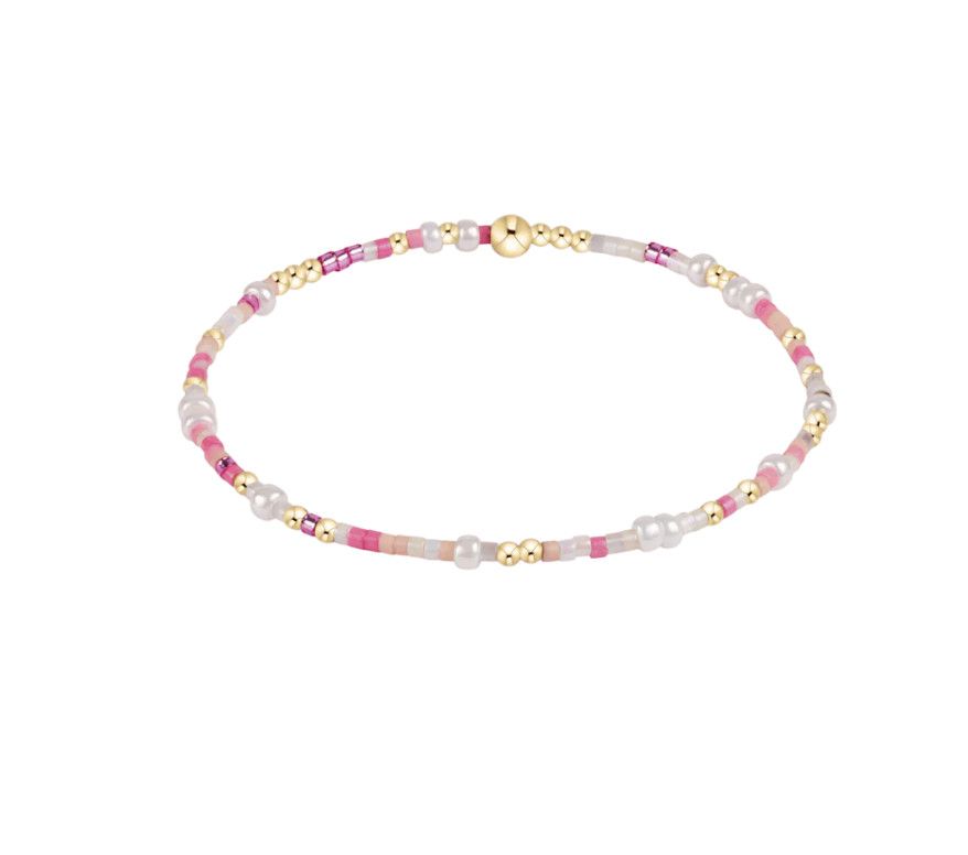enewton Extends Hope Unwritten bracelet with signature bead design and gold accents for effortless everyday stacking
