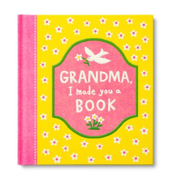 Grandma I Made You a Book children’s fill-in book, a heartfelt keepsake gift from kids to grandma