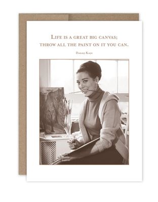 Big Canvas Birthday Card