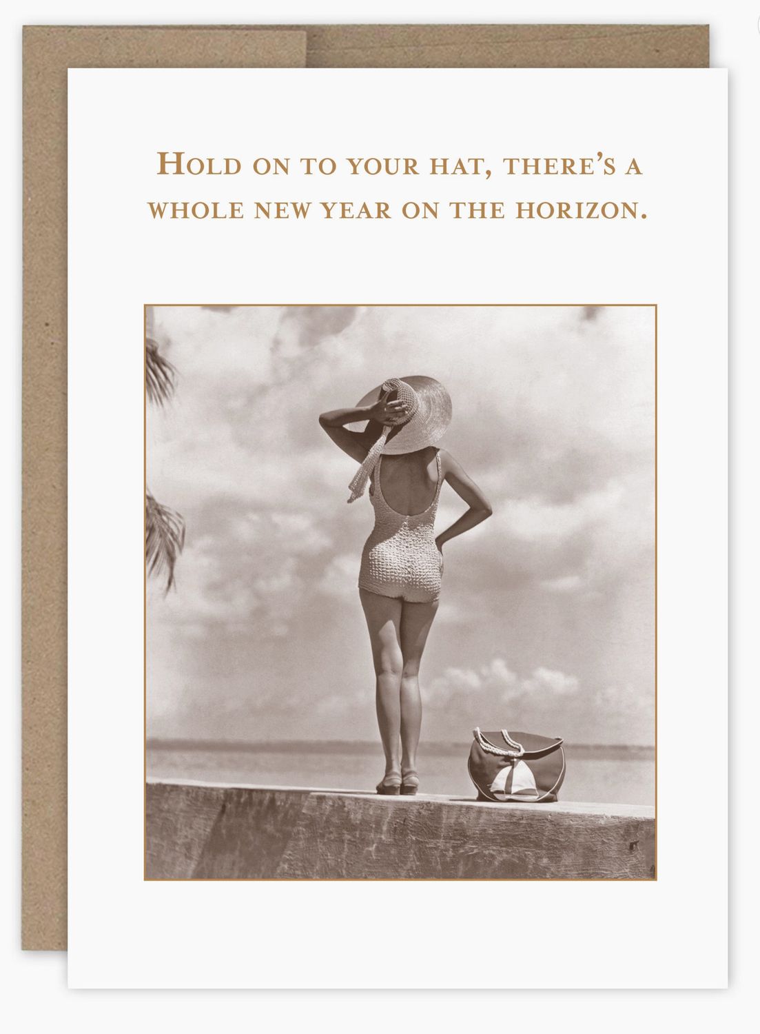 Hold On To Your Hat Birthday Card