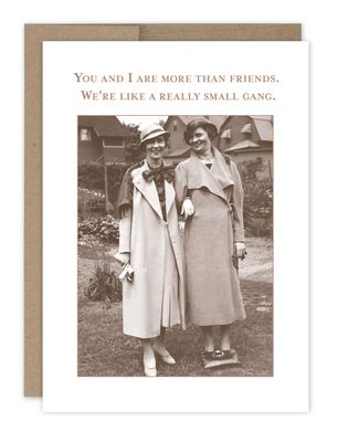 Really Small Gang Friendship / Just Because Card