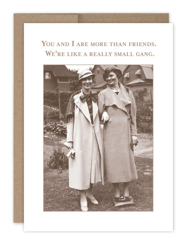 Really Small Gang Friendship / Just Because Card