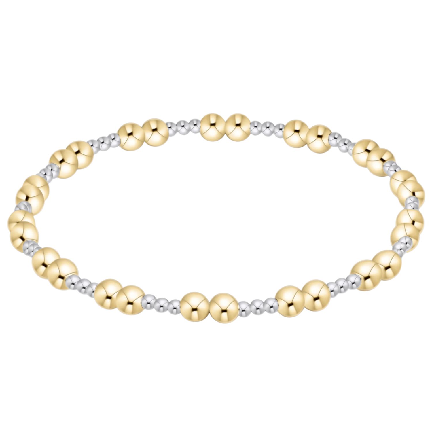 Extends Together Mixed Metal  4mm Bracelet