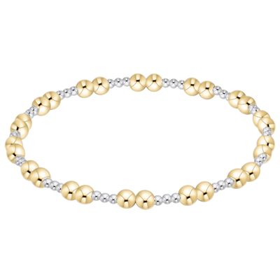Extends Together Mixed Metal  4mm Bracelet
