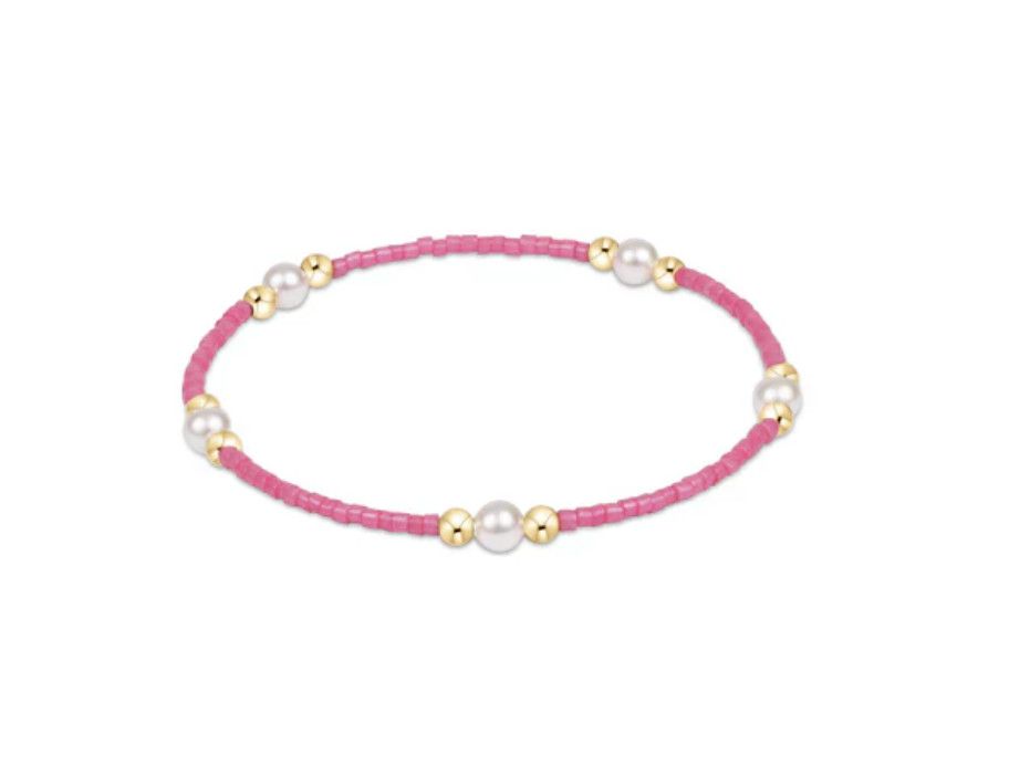enewton Hope Purpose pearl bracelet with classic pearl beads and gold accents for a timeless, elegant everyday look
