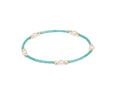 enewton Hope Purpose pearl bracelet with classic pearl beads and gold accents for a timeless, elegant everyday look
