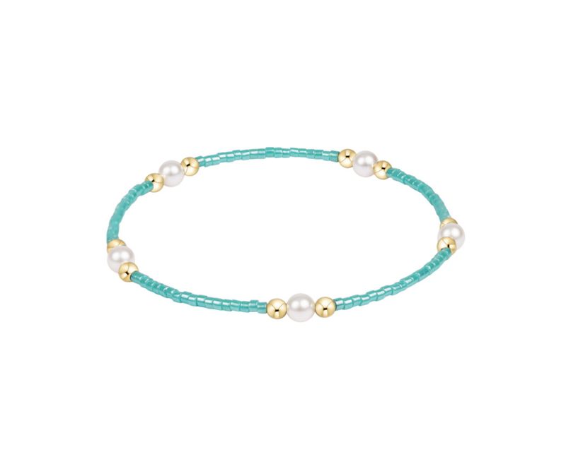 enewton Hope Purpose pearl bracelet with classic pearl beads and gold accents for a timeless, elegant everyday look
