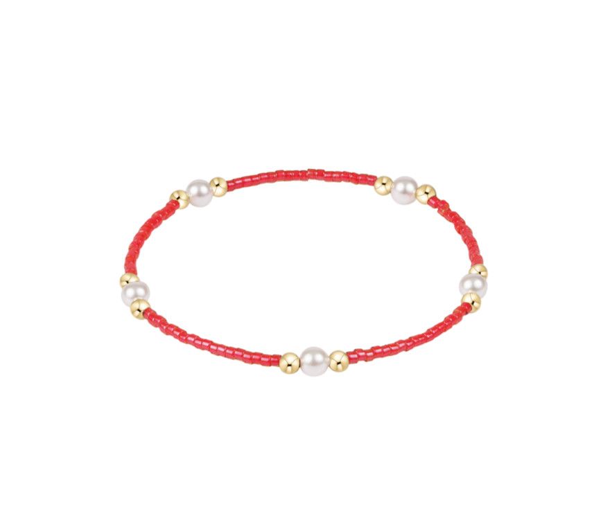 enewton Hope Purpose pearl bracelet with classic pearl beads and gold accents for a timeless, elegant everyday look
