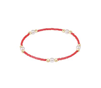 enewton Hope Purpose pearl bracelet with classic pearl beads and gold accents for a timeless, elegant everyday look
