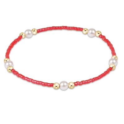 Hope Purpose Pearl Bracelet - Sherbert