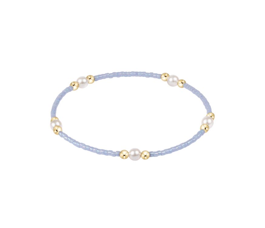 enewton Hope Purpose pearl bracelet with classic pearl beads and gold accents for a timeless, elegant everyday look
