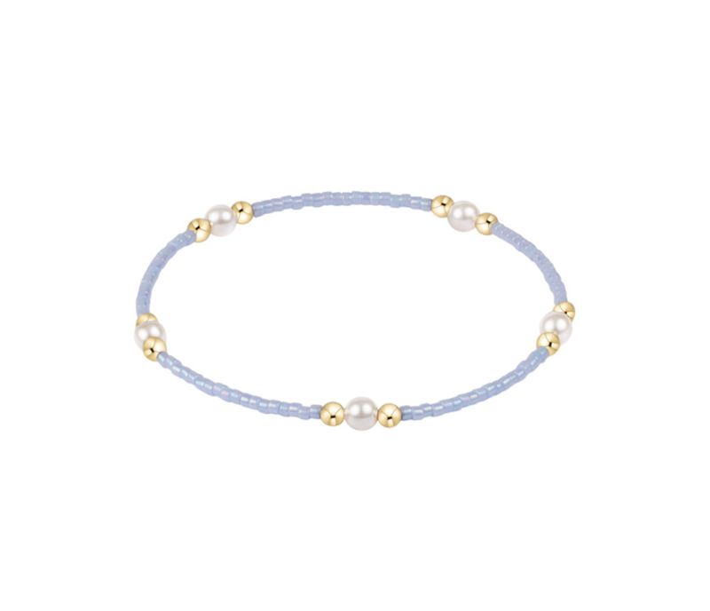 enewton Hope Purpose pearl bracelet with classic pearl beads and gold accents for a timeless, elegant everyday look
