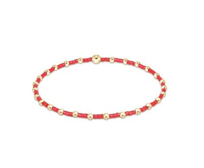 enewton Hope Sincerity bracelet with hand-beaded design on elastic stretch for easy wear and everyday stacking
