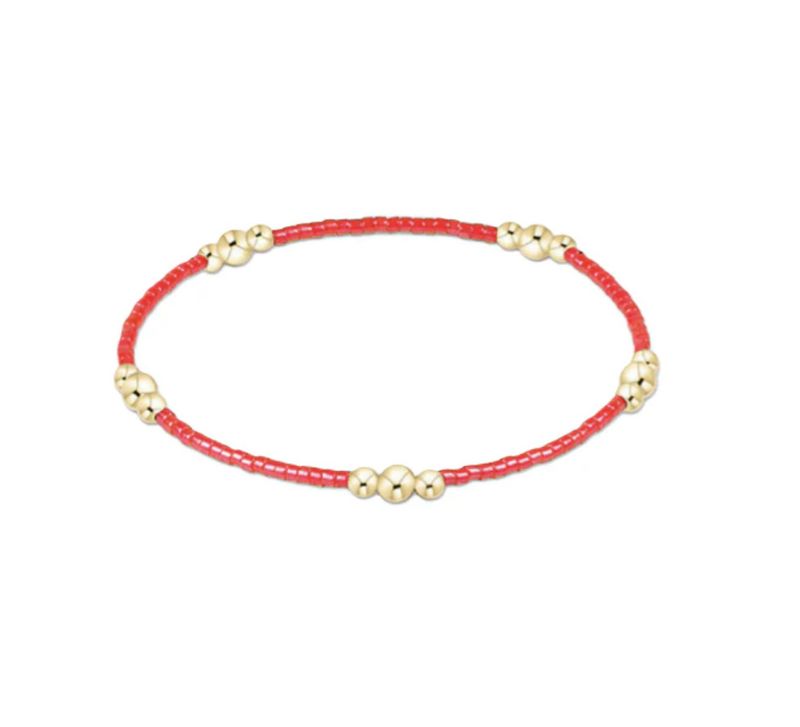 enewton Hope Purpose gold bracelet with classic beaded design for a timeless, stackable everyday look
