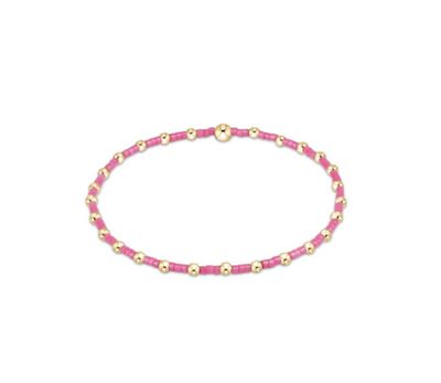 enewton Hope Sincerity bracelet with hand-beaded design on elastic stretch for easy wear and everyday stacking
