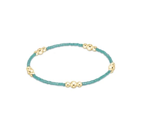 enewton Hope Purpose gold bracelet with classic beaded design for a timeless, stackable everyday look
