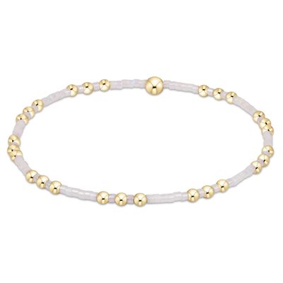Hope Joy Bracelet - Silky White