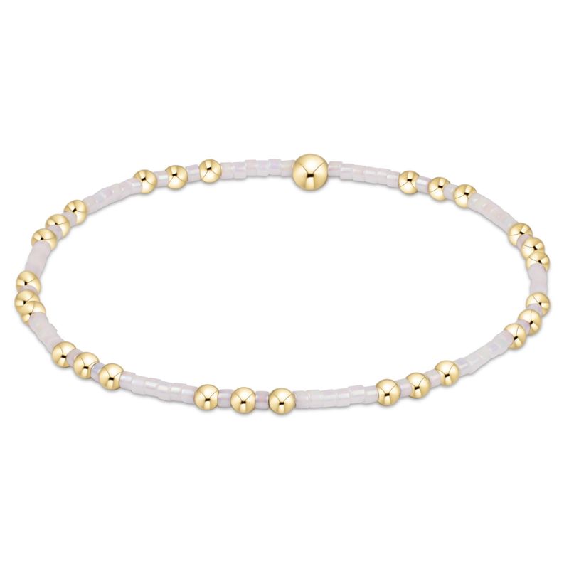 Hope Joy Bracelet - Silky White