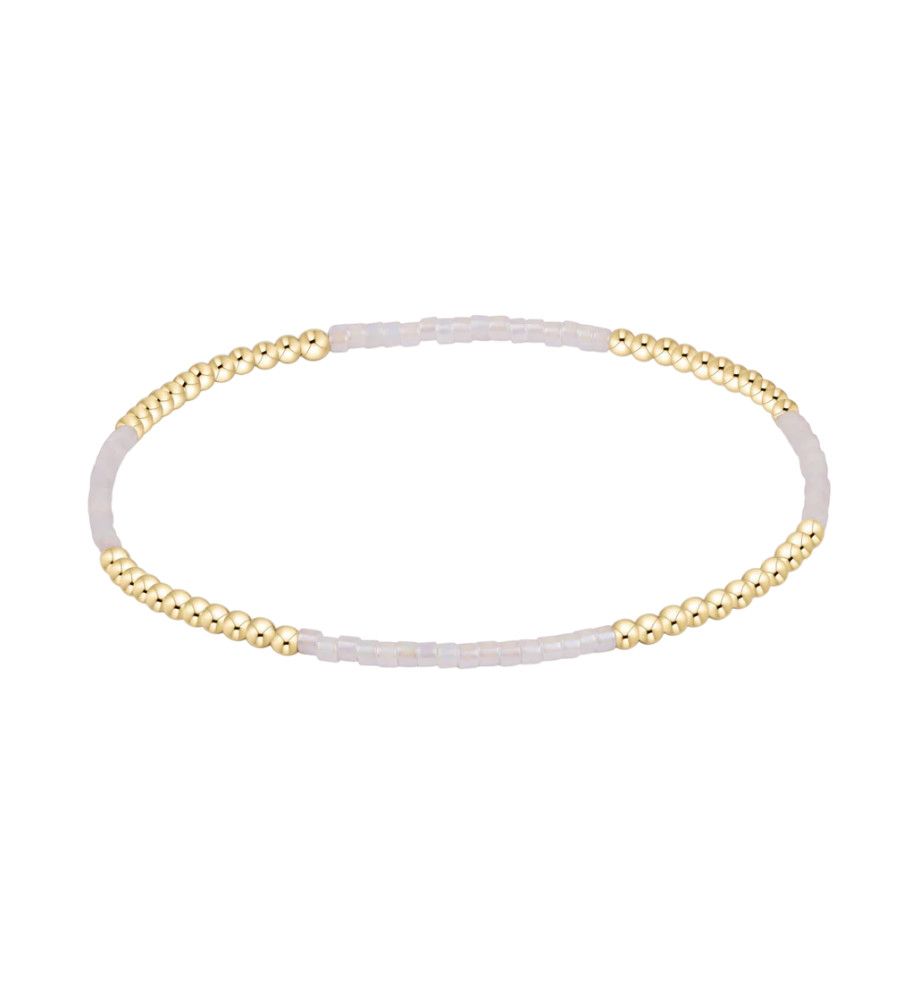 enewton Hope Blissful bracelet with signature beaded design and gold accents for a delicate, stackable everyday look
