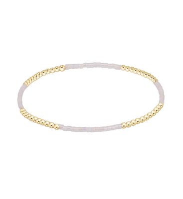 enewton Hope Blissful bracelet with signature beaded design and gold accents for a delicate, stackable everyday look
