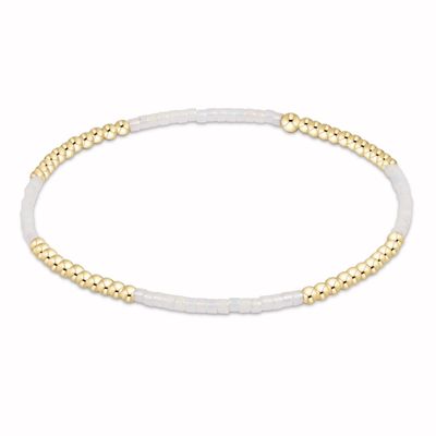 Hope Blissful Bracelet - Silky White