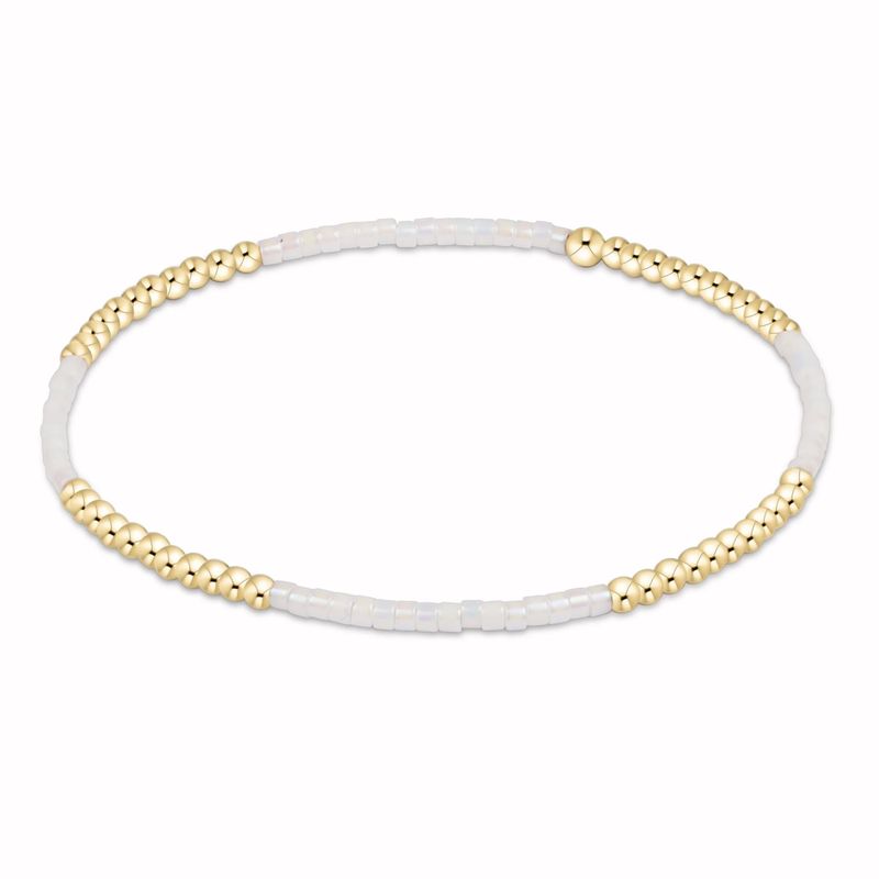 Hope Blissful Bracelet - Silky White