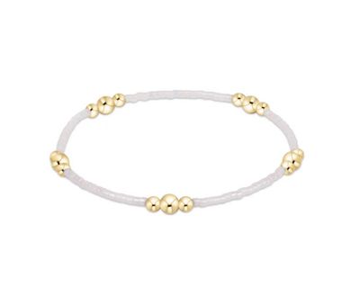 enewton Hope Purpose gold bracelet with classic beaded design for a timeless, stackable everyday look
