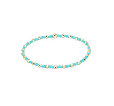 enewton Hope Sincerity bracelet with hand-beaded design on elastic stretch for easy wear and everyday stacking
