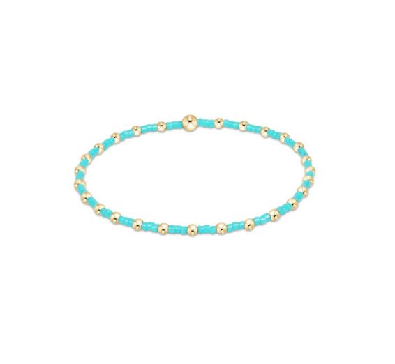 enewton Hope Sincerity bracelet with hand-beaded design on elastic stretch for easy wear and everyday stacking
