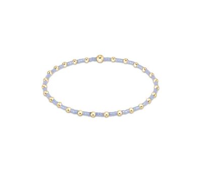 enewton Hope Sincerity bracelet with hand-beaded design on elastic stretch for easy wear and everyday stacking
