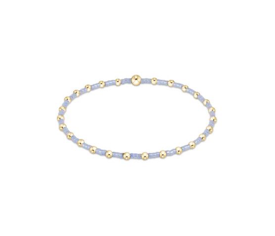 enewton Hope Sincerity bracelet with hand-beaded design on elastic stretch for easy wear and everyday stacking
